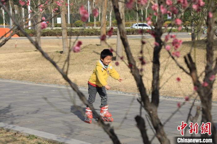 小朋友公園里玩耍?！∴囆?qiáng) 攝