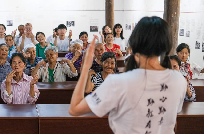 天津大學(xué)實(shí)踐隊(duì)開展暑期社會(huì)實(shí)踐。天津大學(xué)供圖