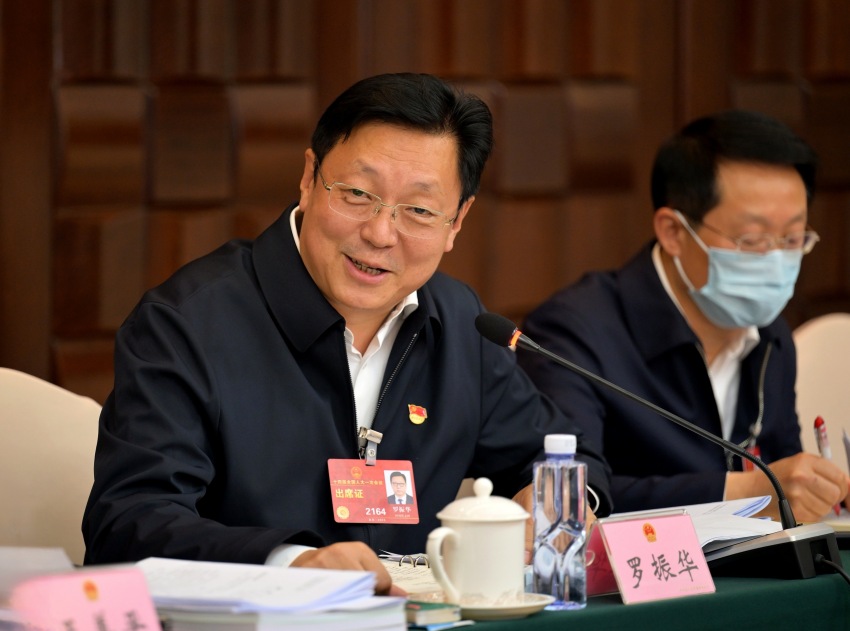 全國(guó)人大代表羅振華。
